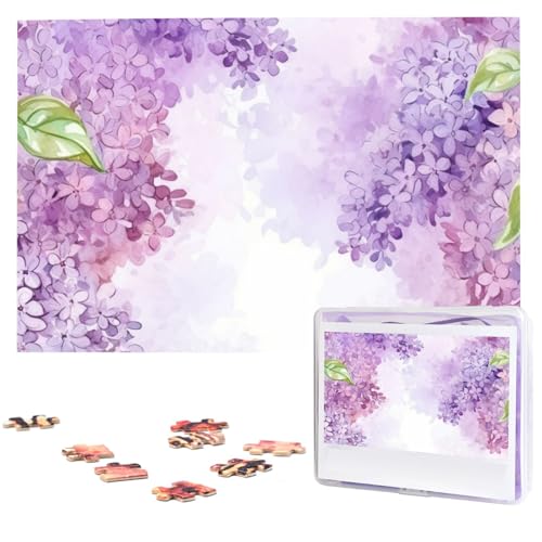 Framing Lilac Flowers in Blossom Puzzles from Photos 1000 Pieces Personalized Wooden Puzzle Challenging Jigsaw Puzzles for Adults Custom Picture Puzzle Gifts for Family Wedding Friend Framing Lilac Flowers in Blossom Puzzles from Photos 1000 Pieces Personalized Wooden Puzzle Challenging Jigsaw Puzzles for Adults Custom Picture Puzzle Gifts for Family Wedding Friend von NBSKSDLK