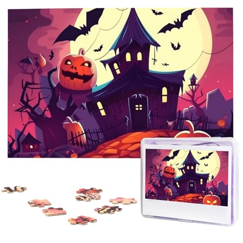 Happy Halloween Puzzles from Photos 1000 Pieces Personalized Wooden Puzzle Challenging Jigsaw Puzzles for Adults Custom Picture Puzzle Gifts for Family Wedding Friend Happy Halloween Puzzles from Photos 1000 Pieces Personalized Wooden Puzzle Challenging Jigsaw Puzzles for Adults Custom Picture Puzzle Gifts for Family Wedding Friend von NBSKSDLK