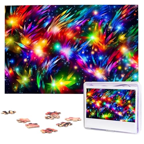 Hell schöne bunte Kunstpuzzles aus Fotos, 1000 Teile, personalisiertes Holzpuzzle, herausfordernde Puzzles für Erwachsene, individuelles Bild, Puzzle, Geschenke für Familie, Hochzeit, Freund Hell schöne bunte Kunstpuzzles aus Fotos, 1000 Teile, personalisiertes Holzpuzzle, herausfordernde Puzzles für Erwachsene, individuelles Bild, Puzzle, Geschenke für Familie, Hochzeit, Freund von NBSKSDLK