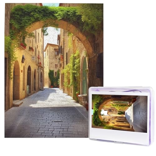 Italienische Straßenpuzzles aus Fotos, 500 Teile, personalisiertes Holzpuzzle, herausfordernde Puzzles für Erwachsene, benutzerdefinierte Bilderpuzzle, Geschenke für Familie, Hochzeit, Freund Italienische Straßenpuzzles aus Fotos, 500 Teile, personalisiertes Holzpuzzle, herausfordernde Puzzles für Erwachsene, benutzerdefinierte Bilderpuzzle, Geschenke für Familie, Hochzeit, Freund von NBSKSDLK