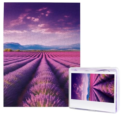 Lavender Fields Puzzles from Photos 500 Pieces Personalized Wooden Puzzle Challenging Jigsaw Puzzles for Adults Custom Picture Puzzle Gifts for Family Wedding Friend Lavender Fields Puzzles from Photos 500 Pieces Personalized Wooden Puzzle Challenging Jigsaw Puzzles for Adults Custom Picture Puzzle Gifts for Family Wedding Friend von NBSKSDLK