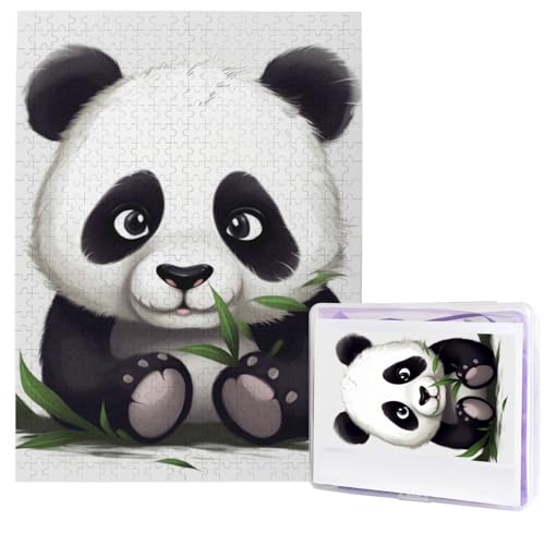 Niedliche Panda-Puzzles aus Fotos, 500 Teile, personalisiertes Holzpuzzle, herausfordernde Puzzles für Erwachsene, individuelles Bild, Puzzle, Geschenke für Familie, Hochzeit, Freund Niedliche Panda-Puzzles aus Fotos, 500 Teile, personalisiertes Holzpuzzle, herausfordernde Puzzles für Erwachsene, individuelles Bild, Puzzle, Geschenke für Familie, Hochzeit, Freund von NBSKSDLK