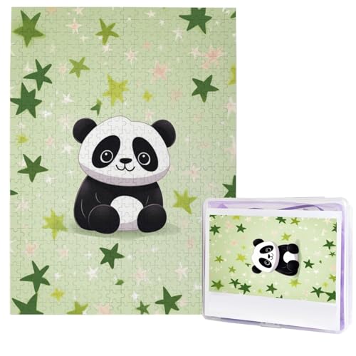 Panda Star Puzzles aus Fotos, 500 Teile, personalisiertes Holzpuzzle, herausfordernde Puzzles für Erwachsene, benutzerdefinierte Bilderpuzzle, Geschenke für Familie, Hochzeit, Freund Panda Star Puzzles aus Fotos, 500 Teile, personalisiertes Holzpuzzle, herausfordernde Puzzles für Erwachsene, benutzerdefinierte Bilderpuzzle, Geschenke für Familie, Hochzeit, Freund von NBSKSDLK