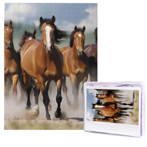 Pferde Puzzles aus Fotos 500 Teile Personalisiertes Holzpuzzle Herausfordernde Puzzles für Erwachsene Benutzerdefinierte Bilderpuzzle Geschenke für Familie Hochzeit Freund Pferde Puzzles aus Fotos 500 Teile Personalisiertes Holzpuzzle Herausfordernde Puzzles für Erwachsene Benutzerdefinierte Bilderpuzzle Geschenke für Familie Hochzeit Freund von NBSKSDLK