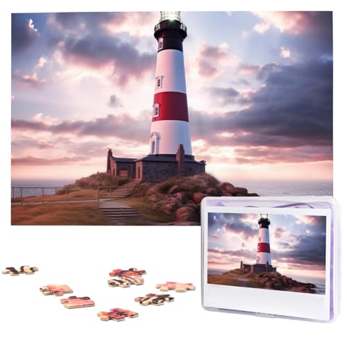 Schönheit Leuchtturm Puzzles aus Fotos 1000 Teile Personalisiertes Holzpuzzle Herausfordernde Puzzles für Erwachsene Benutzerdefinierte Bilderpuzzle Geschenke für Familie Hochzeit Freund Schönheit Leuchtturm Puzzles aus Fotos 1000 Teile Personalisiertes Holzpuzzle Herausfordernde Puzzles für Erwachsene Benutzerdefinierte Bilderpuzzle Geschenke für Familie Hochzeit Freund von NBSKSDLK