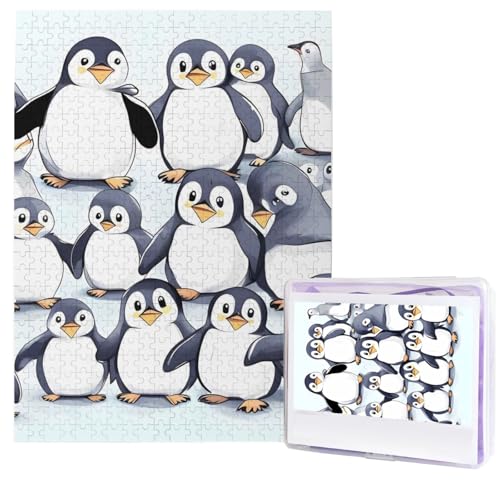 Viele niedliche Baby-Pinguine Skizzenpuzzles aus Fotos, 500 Teile, personalisiertes Holzpuzzle, herausfordernde Puzzles für Erwachsene, benutzerdefinierte Bilderpuzzle, Geschenke für Familie, Hochzeit Viele niedliche Baby-Pinguine Skizzenpuzzles aus Fotos, 500 Teile, personalisiertes Holzpuzzle, herausfordernde Puzzles für Erwachsene, benutzerdefinierte Bilderpuzzle, Geschenke für Familie, Hochzeit von NBSKSDLK