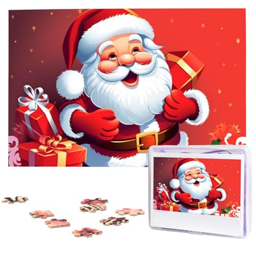 Weihnachtsmann-Weihnachtsgeschenke, Puzzles aus Fotos, 1000 Teile, personalisiertes Holzpuzzle, herausfordernde Puzzles für Erwachsene, individuelles Bild, Puzzle, Geschenke für Familie, Hochzeit Weihnachtsmann-Weihnachtsgeschenke, Puzzles aus Fotos, 1000 Teile, personalisiertes Holzpuzzle, herausfordernde Puzzles für Erwachsene, individuelles Bild, Puzzle, Geschenke für Familie, Hochzeit von NBSKSDLK
