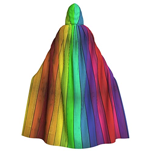 NBSNGSLS Umhang mit Kapuze und farbigem Holzdruck, für Herren und Damen, Halloween, Cosplay NBSNGSLS Umhang mit Kapuze und farbigem Holzdruck, für Herren und Damen, Halloween, Cosplay von NBSNGSLS