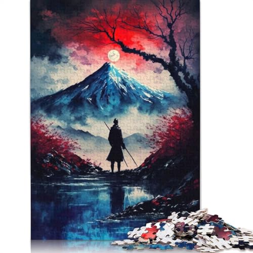 Abendnebel in Asien, 1000 Puzzles für Erwachsene, Stressabbau, Puzzlespiele für Erwachsene, für Erwachsene und Kinder, 1000 Teile (75 x 50 cm) von NBVDRF