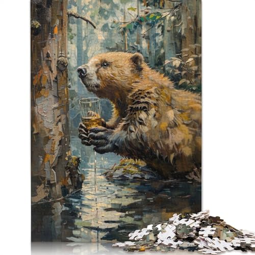 Bober Kurwa Malpuzzles für Erwachsene, 520 herausfordernde und knifflige ungewöhnliche Puzzles für Kinder ab 12 Jahren, 520 Teile (52 x 38 cm) von NBVDRF