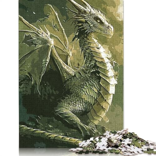 Dragon Mystic Puzzle für Erwachsene, herausforderndes und kniffliges Puzzle für Männer, für Jungen oder Mädchen, 1500 Teile (85 x 57 cm) von NBVDRF