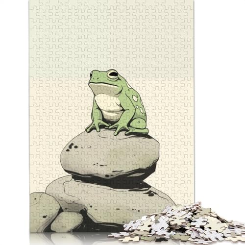 Glum Frog Japanische Kunst-Puzzle für Erwachsene, 520 Teile, lustiges Denksport-Puzzle für Kinder ab 12 Jahren, 520 Teile (52 x 38 cm) von NBVDRF