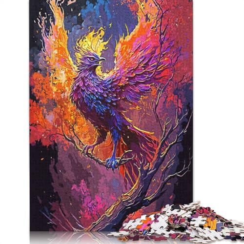 Mystic Phoenix 1000-teiliges Puzzle, Denksportaufgaben für Erwachsene, Puzzle für Erwachsene und Kinder, 1000 Teile (75 x 50 cm) von NBVDRF
