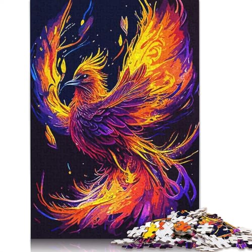 Phoenix Fantasy Puzzle für Erwachsene, Lernspiel, Puzzle-Geschenke für Kinder ab 12 Jahren, 520 Teile (52 x 38 cm) von NBVDRF