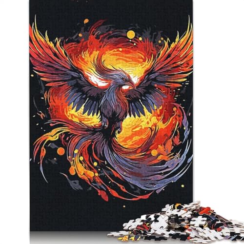 Phoenix Mystic 1500-teiliges Puzzle für Erwachsene. Anspruchsvolle und knifflige Puzzles für Erwachsene und Kinder. 1500 Teile (85 x 57 cm) von NBVDRF