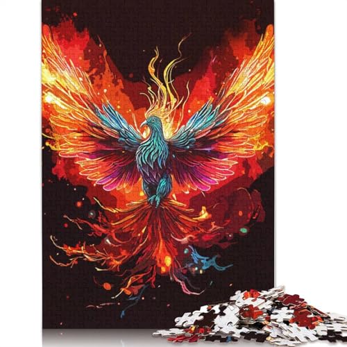 Phoenix Vintage Puzzle, 520 Teile, Relax-Challenge-Spielzeug, schwierige Puzzles für Damen und Herren, 520 Teile (52 x 38 cm) von NBVDRF