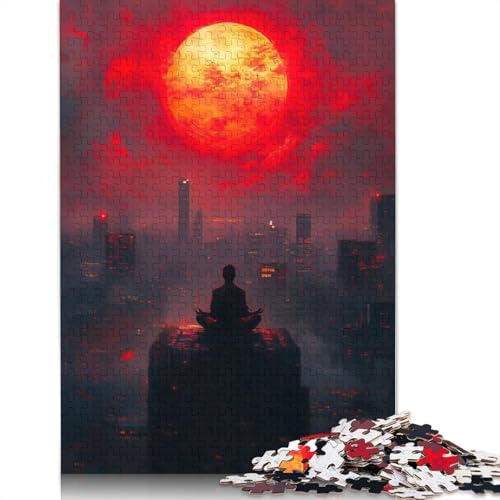Stadtbild-Puzzles der Menschheit für Erwachsene ab 18 Jahren. Upe Lernspiele, Puzzle für Erwachsene und Kinder, 1500 Teile (85 x 57 cm) von NBVDRF