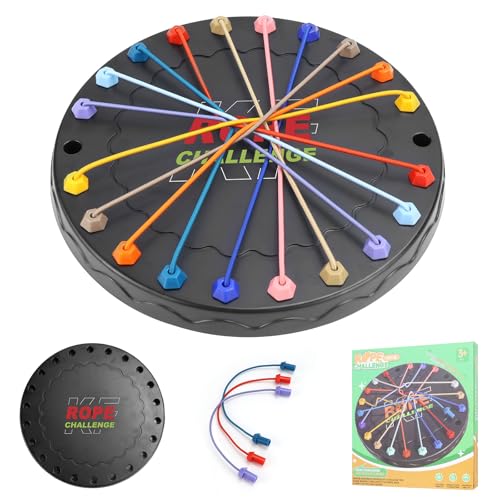 NCTNCX logikspiel knobelspiele für Kinder ab 8 True Balance Spiel Brainy Knots FüR Die Ganze Familie Buntes Gedrehtes Seil Sortier Puzzlespiel NCTNCX logikspiel knobelspiele für Kinder ab 8 True Balance Spiel Brainy Knots FüR Die Ganze Familie Buntes Gedrehtes Seil Sortier Puzzlespiel von NCTNCX