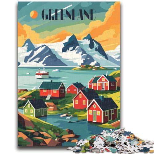 1000-teiliges Puzzle für Teenager, Geschenke für das Greenland Village (FA), pädagogisches Familienspiel, Wanddekoration, einzigartige Geburtstags (Größe 50x70cm) von NCVAZHASO