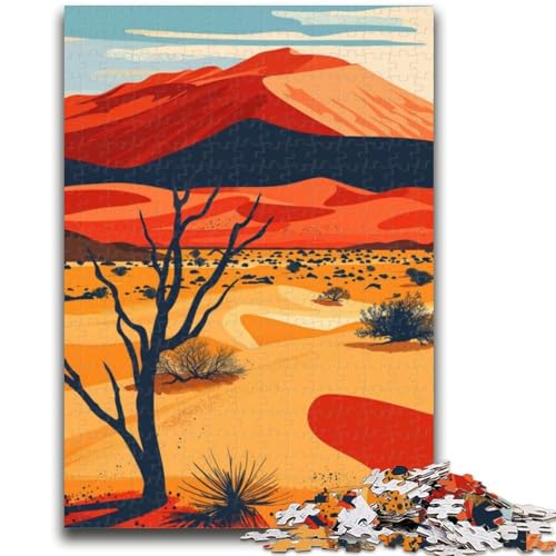 Puzzle 1000 Teile für Teenager, Geschenke, Namib-Wüsten-Poster, Lernspiel, Herausforderung, Spielzeug, Wanddekoration, einzigartige Geburtstags (Größe 38x26cm) von NCVAZHASO