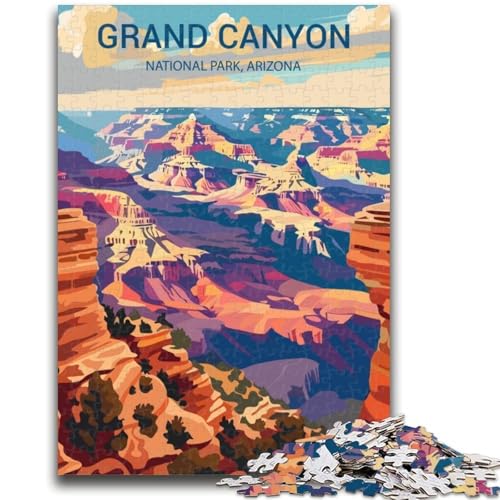 Puzzle 1000 Teile für Teenager, Grand Canyon Nationalpark, Lernspiel, Herausforderung, Spielzeug, Geschenk für die ganze Familie (Größe 50x70cm) von NCVAZHASO