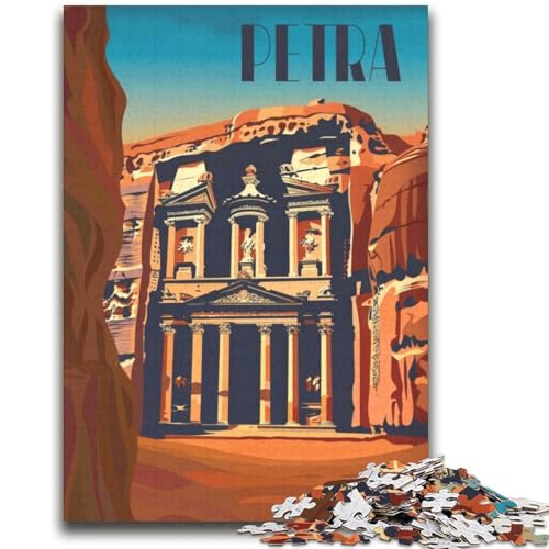 Puzzle 1000 Teile für Teenager, Petra Majesty, für Lernspiele, Herausforderungen, Spielzeug, als Geschenk für die ganze Familie (Größe 38x52cm) von NCVAZHASO