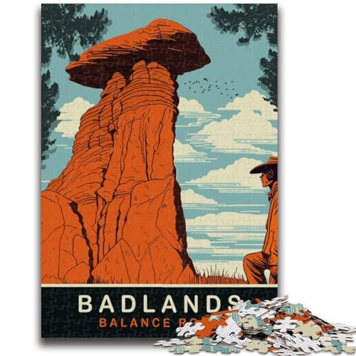 Puzzle für Erwachsene, 1000 Teile, Balance Rock, Familienspaß für die ganze Familie, Erwachsene und Kinder ab 14 Jahren (Größe 50x70cm) von NCVAZHASO