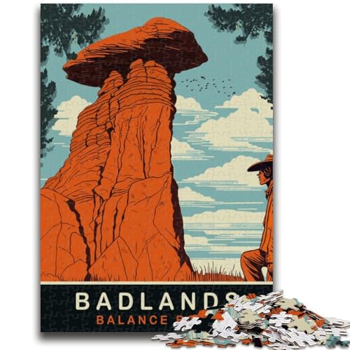 Puzzle für Erwachsene, 1000 Teile, Balance Rock, für Kinder ab 14 Jahren, interessante Geschenke zur Stressreduzierung für Freunde und Familie (Größe 38x26cm) von NCVAZHASO