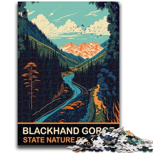 Puzzle für Erwachsene, 1000 Teile, schwierig, Blackhand George, Lernspiele, DIY-Spielzeug, ganze Familie (Größe 38x26cm) von NCVAZHASO