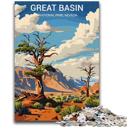 Puzzle für Erwachsene, 1000 Teile, schwierig, Great Basin Nationalpark, Lernspiele, DIY-Spielzeug, ganze Familie (Größe 50x70cm) von NCVAZHASO