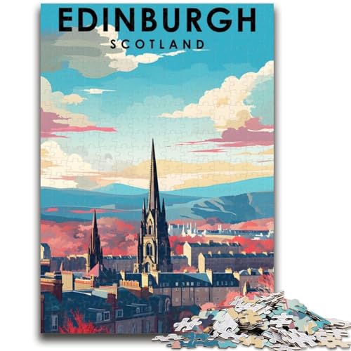 Puzzle mit 1000 Teilen für Teenager, Geschenke, Edinburgh, Schottland, Reisen für Kinder ab 14 Jahren, Quizspiel, Spaß für zu Hause, Aktivitäten, Geburtstagsgeschenk, Reisegeschenke (Größe 50x70cm) Puzzle mit 1000 Teilen für Teenager, Geschenke, Edinburgh, Schottland, Reisen für Kinder ab 14 Jahren, Quizspiel, Spaß für zu Hause, Aktivitäten, Geburtstagsgeschenk, Reisegeschenke (Größe 50x70cm) von NCVAZHASO