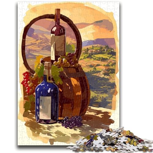 Puzzles für Erwachsene und Jugendliche, Puzzle Herbst im Weinberg, Kalifornien, anspruchsvolles Spiel und Lernspiel für die ganze Familie zum Geburtstag, Weihnachten (Größe 50x70cm) von NCVAZHASO