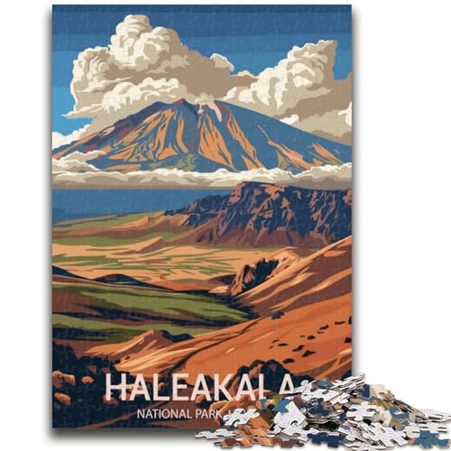 Puzzles für Erwachsene und Jugendliche, Puzzle-Poster zum Haleakala-Nationalpark, anspruchsvolles Spiel und Lernspiel für die ganze Familie zum Geburtstag, Weihnachten (Größe 50x70cm) von NCVAZHASO