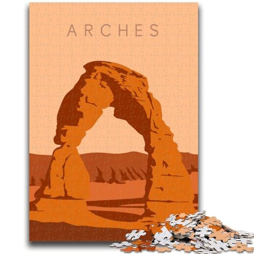 Puzzles für Teenager, 1000 Puzzlebögen, trainieren Ihr Gehirn und Ihre Hände, Eltern-Kind-Interaktion, für Kinder ab 14 Jahren (Größe 38x26cm) von NCVAZHASO