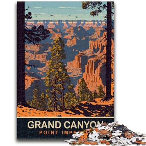 Puzzles für Teenager, 1000 Teile, Puzzle Point Imperial, pädagogisches Stressabbau-Spielzeug, Eltern-Kind-Interaktion für Kinder ab 14 Jahren (Größe 50x70cm) von NCVAZHASO