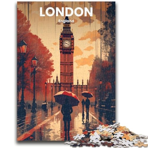 Puzzles für Teenager, London, geeignet für Kinder ab 14 Jahren, Familienspiele, tolle Geschenke für die ganze Familie (Größe 50x70cm) von NCVAZHASO