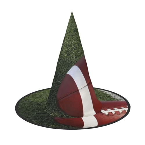 NDDCEDEW American Football Print Halloween Hüte Hexe Zauberer Hüte für Feste Cosplay NDDCEDEW American Football Print Halloween Hüte Hexe Zauberer Hüte für Feste Cosplay von NDDCEDEW