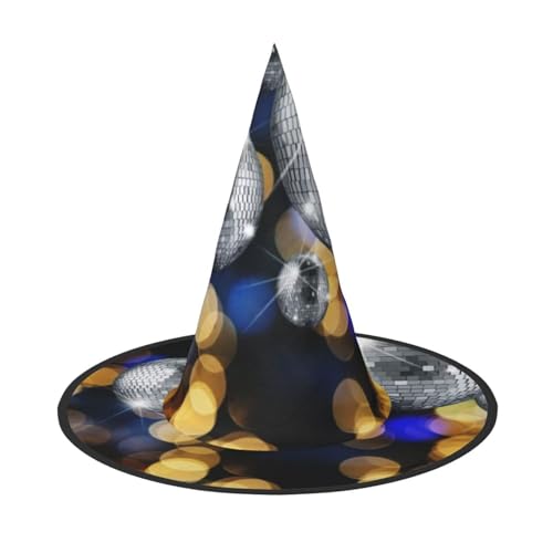 NDDCEDEW Ballsaal-Druck, Halloween-Hüte, Hexen-Zauberer-Hüte für Feste, Cosplay NDDCEDEW Ballsaal-Druck, Halloween-Hüte, Hexen-Zauberer-Hüte für Feste, Cosplay von NDDCEDEW
