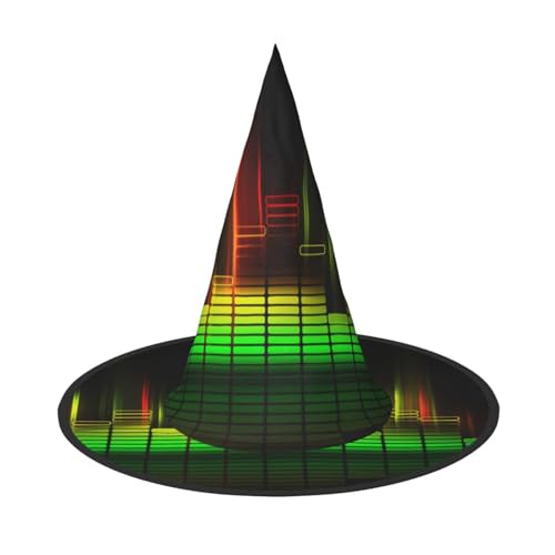 NDDCEDEW Coole Musik Sounddruck Halloween Hüte Hexe Zauberer Hüte für Feste Cosplay NDDCEDEW Coole Musik Sounddruck Halloween Hüte Hexe Zauberer Hüte für Feste Cosplay von NDDCEDEW