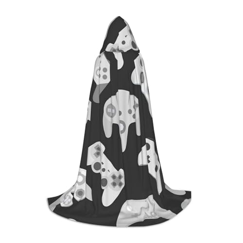 NDDCEDEW Game Controller Print Kapuzenumhang für Jugendliche Bodenlang Kapuzenumhang NDDCEDEW Game Controller Print Kapuzenumhang für Jugendliche Bodenlang Kapuzenumhang von NDDCEDEW