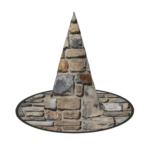 NDDCEDEW Halloween-Hüte mit Steindruck, Hexen-Zauberer-Hüte für Feste, Cosplay NDDCEDEW Halloween-Hüte mit Steindruck, Hexen-Zauberer-Hüte für Feste, Cosplay von NDDCEDEW