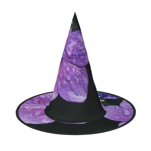 NDDCEDEW Hortensien-Blumendruck, Halloween-Hüte, Hexen-Zauberer-Hüte für Feste, Cosplay NDDCEDEW Hortensien-Blumendruck, Halloween-Hüte, Hexen-Zauberer-Hüte für Feste, Cosplay von NDDCEDEW