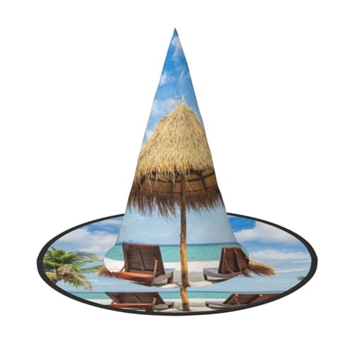 NDDCEDEW Strand- und Markisen-Druck, Halloween-Hüte, Hexen-Zauberer-Hüte für Feste, Cosplay NDDCEDEW Strand- und Markisen-Druck, Halloween-Hüte, Hexen-Zauberer-Hüte für Feste, Cosplay von NDDCEDEW