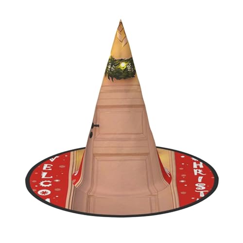 NDDCEDEW Weihnachtsdekoration, Druck, Halloween-Hüte, Hexen-Zauberer-Hüte für Feste, Cosplay NDDCEDEW Weihnachtsdekoration, Druck, Halloween-Hüte, Hexen-Zauberer-Hüte für Feste, Cosplay von NDDCEDEW