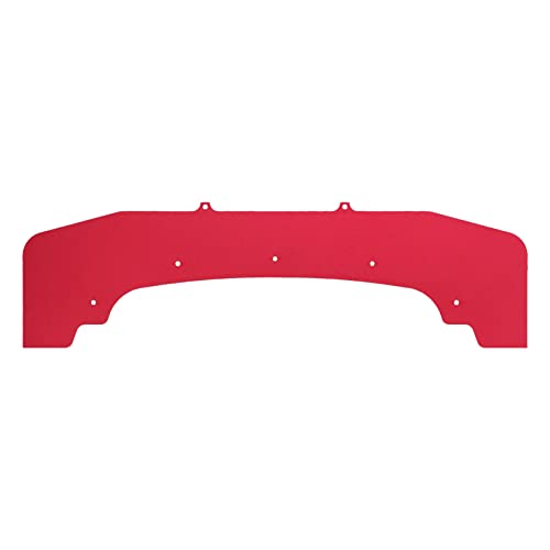 NDNCZDHC Auto-Frontstoßstange, Verschleißfeste RC-Auto-Frontstoßstange, Tragbare Crawler-Stoßstange Für 1/7 1/8 310 Mm(Rot) von NDNCZDHC
