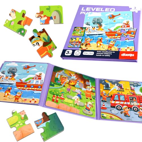 NEBURORA 61-teiliges Magnetpuzzle für 2- bis 5-Jährige, Reisespiele, Reisespielzeug für Kleinkinder auf Flugreisen, Puzzlespiele, Flugzeugaktivitäten für Kinder, Geburtstagsgeschenke für Kinder NEBURORA 61-teiliges Magnetpuzzle für 2- bis 5-Jährige, Reisespiele, Reisespielzeug für Kleinkinder auf Flugreisen, Puzzlespiele, Flugzeugaktivitäten für Kinder, Geburtstagsgeschenke für Kinder von NEBURORA