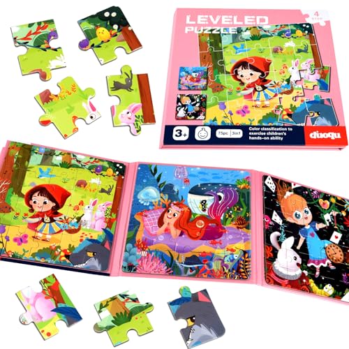 NEBURORA 75-teiliges Magnetpuzzle für 2–5-Jährige, Reisespiele, Reisespielzeug für Kleinkinder auf Flug- und Autofahrten, Puzzlespiele, Flugzeugaktivitäten für Kinder, Geburtstagsgeschenke für Kinder NEBURORA 75-teiliges Magnetpuzzle für 2–5-Jährige, Reisespiele, Reisespielzeug für Kleinkinder auf Flug- und Autofahrten, Puzzlespiele, Flugzeugaktivitäten für Kinder, Geburtstagsgeschenke für Kinder von NEBURORA