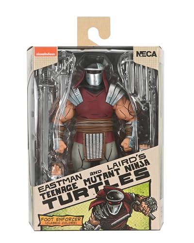 Foot Enforcer Classic Colors Scale Actionfigur, 18 cm, Teenage Mutant Ninja Turtles Mirage Comics Foot Enforcer Classic Colors Scale Actionfigur, 18 cm, Teenage Mutant Ninja Turtles Mirage Comics von NECA