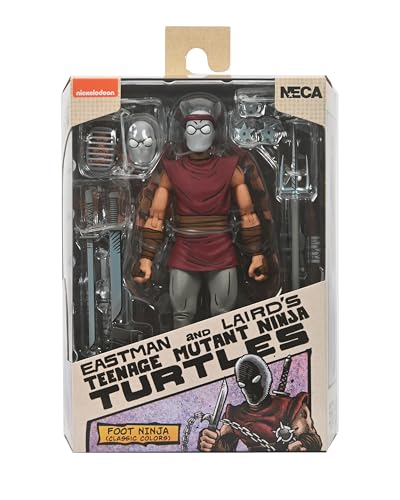 Foot Ninja Classic Colors Scale Actionfigur, 18 cm, Teenage Mutant Ninja Turtles Mirage Comics Foot Ninja Classic Colors Scale Actionfigur, 18 cm, Teenage Mutant Ninja Turtles Mirage Comics von NECA
