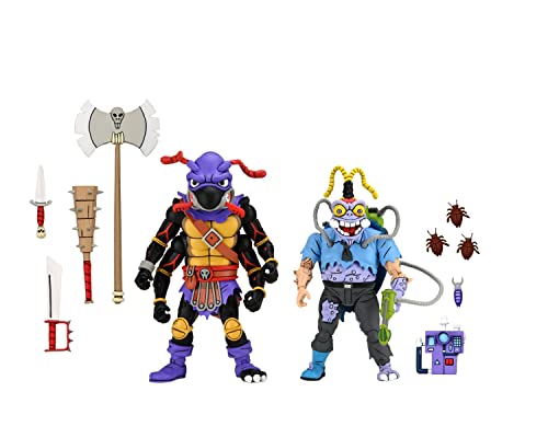 Teenage Mutant Ninja Turtles (Cartoon) - 7" Scale Action Figures – Antrax & Scumbug 2 Pack Teenage Mutant Ninja Turtles (Cartoon) - 7" Scale Action Figures – Antrax & Scumbug 2 Pack von NECA